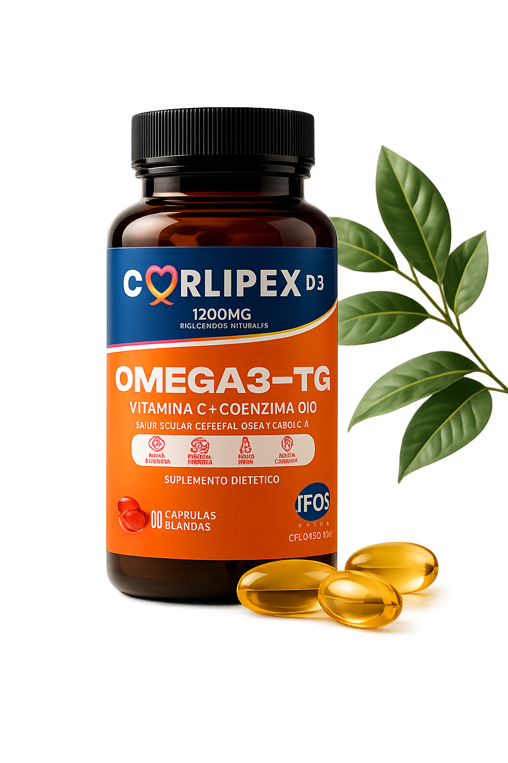 CORLIPEX Omega 3 1200 mg — Producto estrella Nutriven